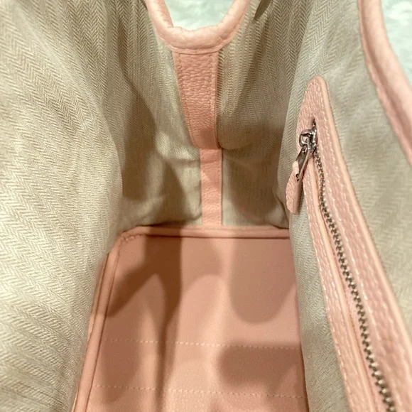 Pink 36CM Togo leather Top handle Graden Party genius leather Satchel bag - Picture 11 of 15